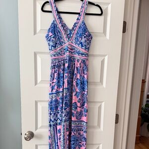 Lilly Pulitzer Taryn maxi dress in Melon Fig Ginger Jar